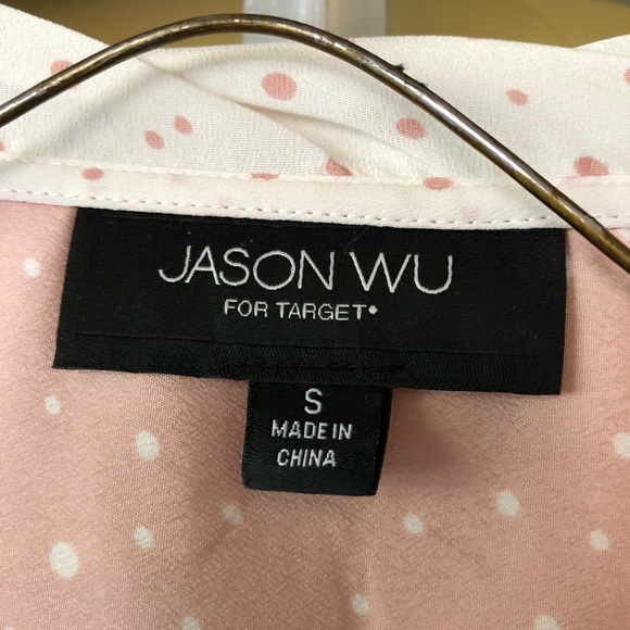 JASON WU FOR TARGET TIE NECK POLKA DOT BLOUSE. - Picture 4 of 16